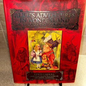 Alice's Adventures & Through the Looking Glass Hardcover by Lewis Carroll
